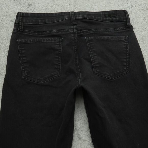 KUT from the Kloth Jeans Women's 4 Gray Low-Rise MIA Toothpick Skinny 27" Inseam - Picture 14 of 16